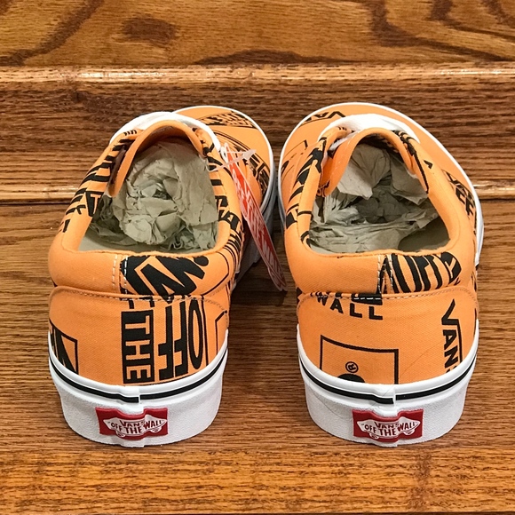 Vans Era Logo Mix Tangerine Black - Picture 6 of 8